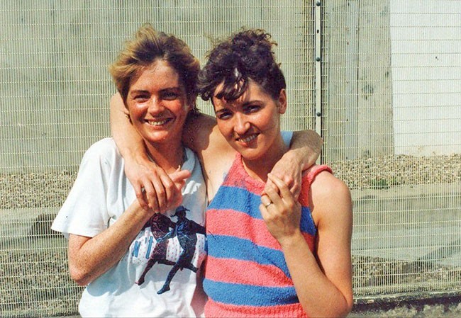 Ella and Martina in prison